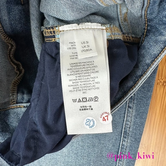 🆑 Free People We the Free Raw High Rise Jeggings - Picture 9 of 10